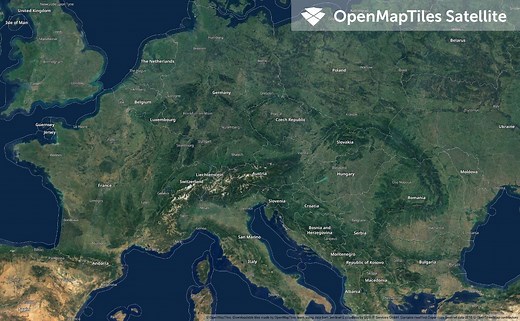 OpenMapTiles Satellite