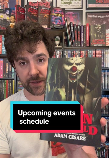 Meet Author Adam Caesar at Upcoming Horror Events