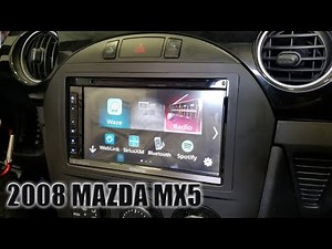 2008 Mazda miata mx5 radio removal