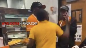 Popeyes Manager Slaps A Female Employee During Argument!