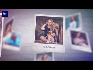 Falling Photo Frame Slideshow In After Effects | After Effects Tutorial | Effect For You