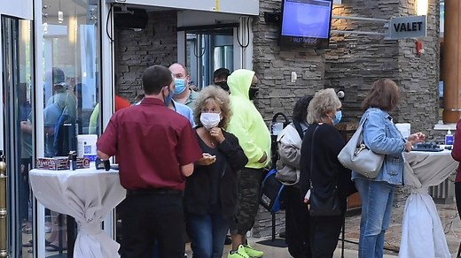 5.2K views · 30 reactions | "Ready to play:" People lined up for last week's reopening of the Turning Stone Resport and Casino. https://trib.al/6e328dN | syracuse.com | Facebook