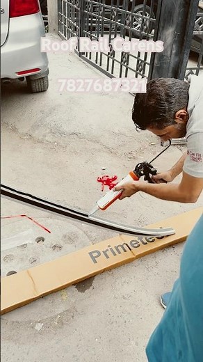 Kia Carens: Install Roof Rails with Silicone for Lasting Durability!