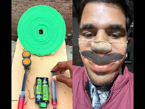 How I Powered a Neon Light Strip with Tire Power Generator #diy #generator #innovation #project