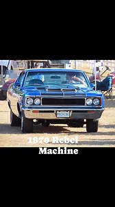 Rebel Machine. It was designed to compete in the muscle car market with production limited to 2,362 units. #AMC #AmericanMotors #RebelMachine | AMC Rambler Club