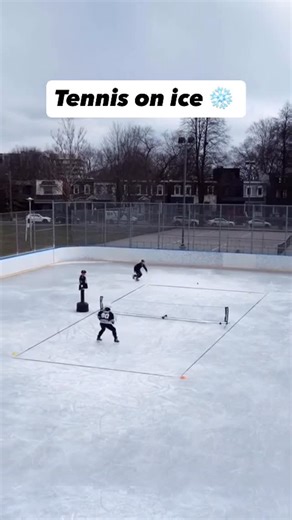 ITF Tennis on Instagram: "Hard, clay, grass… now ice?! 🤔"