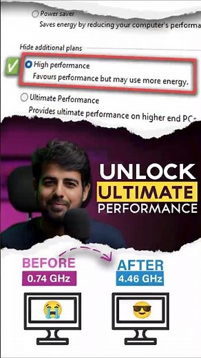 Unlock Ultimate Performance Windows 11 | TechnologiaLucky #shorts