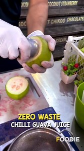 7.3K views · 45 reactions | Zero waste guava juice This guava juice is 100% natural with no added reservatives. It’s served in the guava shell itself and is completely edible hence zero waste juice. #timesnowfoodie #guava #juice #tasty #foodie #foodlover #foodgasm #foodporn #thefoodie | Times Foodie | Facebook