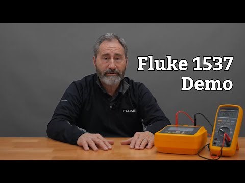 Fluke 1537 Advanced Insulation Tester Demo