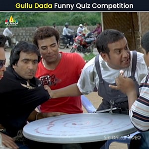 511K views · 12K reactions | Gullu Dada Funny Quiz Competition #Thriller #AzizNaser #GulluDada #ChitramBasha #AkbarBinTabar #AdnanSajidKhan #ShaguftaZareen #comedy #comedyscenes #BackToBack #BestScenes #SriBalajiVideo #sribalajihindimovies | Sri Balaji Hindi South | Facebook