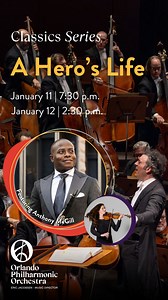 Anthony McGill, Principal Clarinetist of the New York Philharmonic, returns to Orlando to perform the World Premiere of a new clarinet concerto written by Gabriel Kahane. Written specifically with Anthony McGill's sound and talent in mind, the work is in three continuous movements, with an intermezzo and cadenza between the second and third, all bookended by a mirrored, languid introduction and coda. The work itself, titled "If love will not swing wide the gates", is inspired by a quotation from