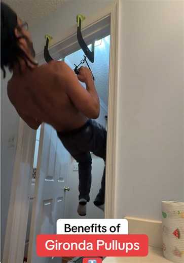 Gironda pull-ups (or Sternum Pull-ups) offer a complete back workout by combining a pull-up with a row, intensely targeting the lats, rhomboids, traps, and rear delts, improving scapular control & posture, and building pulling strength for advanced skills like the front lever, all while being an excellent bodyweight challenge. Key Benefits: Full Back Development: Works the entire posterior chain (lats, traps, rhomboids, rear delts) due to the horizontal torso angle and extended shoulder movement