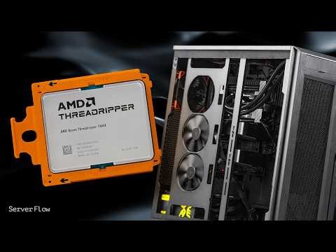 Сборка ПК на Threadripper и 2x RTX Pro 6000 Blackwell 96GB | Монстр от ServerFlow