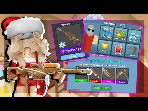 I SPENT 10k+ ROBUX in the NEW MM2 CHRISTMAS UPDATE 2023!!