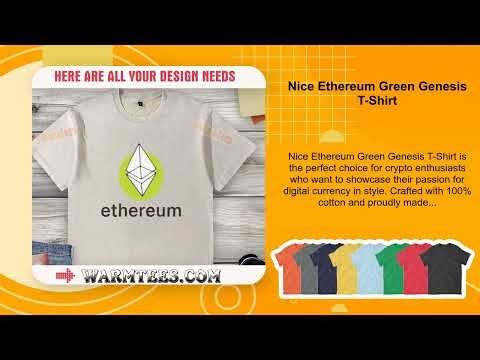 Nice Ethereum Green Genesis T-Shirt