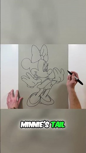 Easy Minnie Mouse Drawing Step by Step Guide
