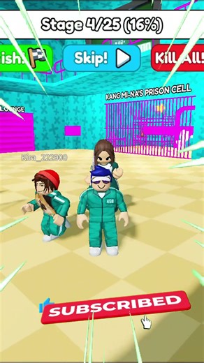 📹 TUNG TUNG SAHUR escape KANG MI NA'S PRISON RUN! #barry #roblox #shorts #tungtungtungsahur