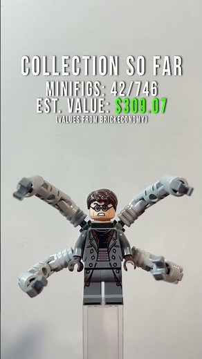 DAY 41 ADDING A MARVEL MINIFIG TO MY COLLECTION (until i own them all) #lego #marvel #spiderman