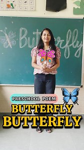 39K views · 1K reactions | Butterfly-Butterfly | Nursery poem...