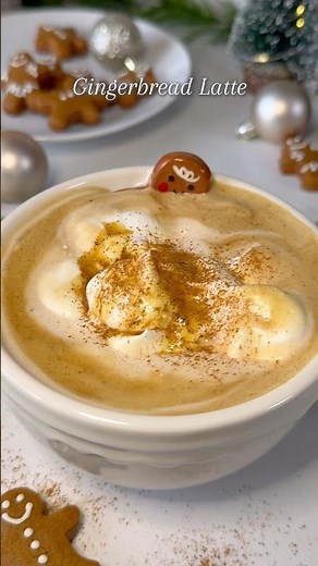 Gingerbread Latte #christmas #recipe