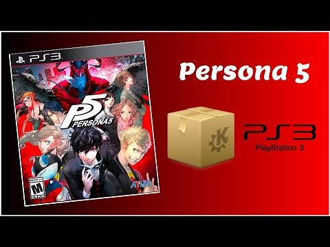 Persona 5 PKG PS3 (Big File 4 GB+)