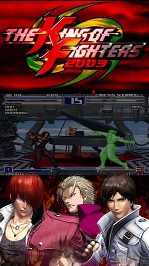 KOF 2003 Iori, Kyo & Shen vs Adelheid #kof
