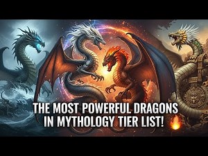 The Most Powerful Dragons in Mythology Tier List! 🔥