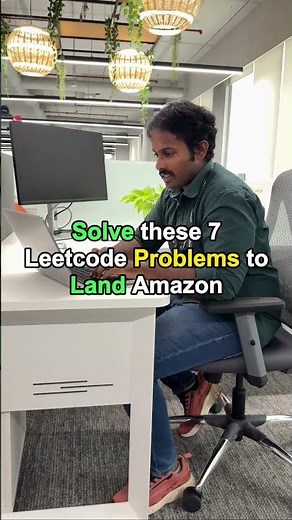 🚨 Amazon SDE Alert! These 7 LeetCode questions 💥