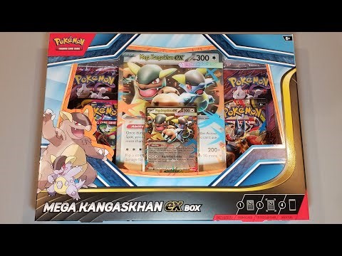 Pokémon Mega Kangaskhan ex Box Opening