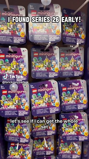 I found the new Lego Collectible minifigure series early! Heres how Im able to get a full series with no duplocates! #lego #legos #legoset #legofyp #legotiktok #legotiktoker #legotok #legofan #afol #legominifigures #legominifigure #legominifig #leg #legospace