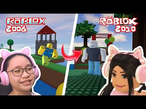 We went through Roblox 2006 to Roblox 2010!!! - Roblox: Generations