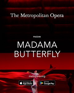 Get ready for Puccini’s most heartbreaking drama. 🦋 Join us starting January 9 for Puccini’s Madama Butterfly, featuring three of today’s leading sopranos in their Met role debuts as Cio-Cio-San: AILYN PÉREZ, SONYA YONCHEVA, and Elena Stikhina! Marco Armiliato and Carlo Rizzi conduct Anthony Minghella’s evocative production. 🎟️ Buy your tickets at the box office, on the Met Opera app, or on our website: metopera.app.link/MadamaButterfly | The Metropolitan Opera