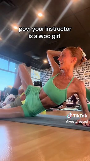 POV: Your Fitness Instructor is a Woo Girl!