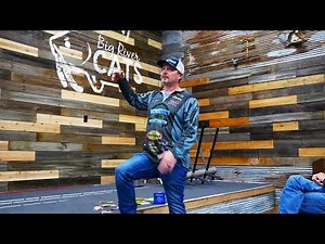 Brad Chappell gives a seminar at the Grizzly Jig Spring Fishing Show 2021
