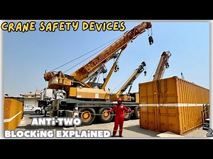 Anti Two Block Device in Crane explained | Safety Devices in mobile crane #safety