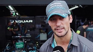 Il modello David Gandy partner della Jaguar - Formula E Video