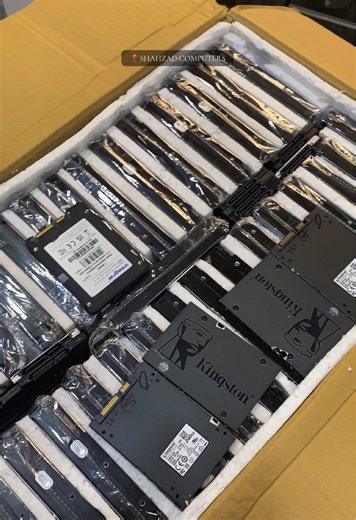 HDD & SSD NEW STOCK❤️ 320Gb to 6Tb Available in quantity SSD Available 128-512 quantity ❤️ Nvme Available 128gb to 512gb quantity ❤️ SHOP📍SHAHZAD COMPUTERS,FIRDOUS MARKET, SHAHI RD, RAHIM YAR KHAN For Order Or Shop Visit! 03366851742 #shahzadcomputers #hdd #ssd #trending #fyp