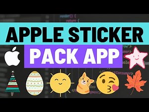 No Coding - How to Create an Apple Sticker Pack App and Upload to the App Store