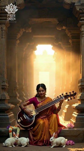 Peaceful Veena Music 🌿 Carnatic Instrumental Relaxation #Shorts