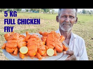 5 KG FULL CHICKEN FRY | COOKING SHOW TAMIL | COOK & EAT TAMIL