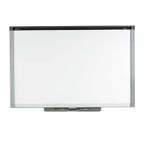 Tabla interactiva SMART Board® SBX885, format 16:10, multitouch 4 utilizatori, 221 cm, gesturi, software - eMAG.ro