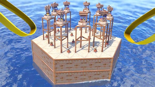 Raiding a Heli-Proof Ocean Outpost From the Air