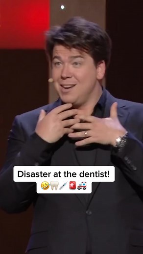 Disaster at the dentist! 🤣🦷💉🚨🚑 #michaelmcintyre #comedy #standupcomedy #standup