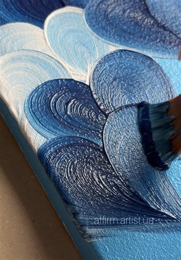 Exploring the Beauty of Rich Blue Art