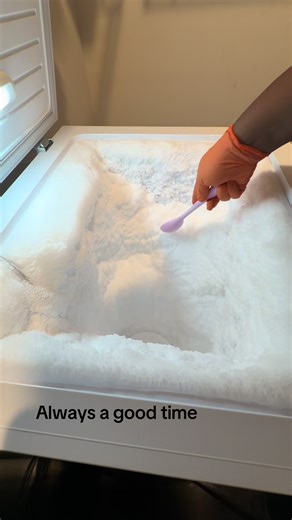 Enjoy this beautiful day with a little bit of it all #ice #freezerfrost #asmr #fyp #satisfying