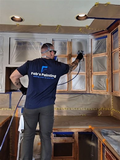 Achieving a Flawless Finish on Oak Cabinets