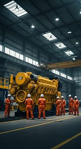 Big Engine START process #usa #Smart #mechanic #mechanicalengineering #foryourpage #fblifestyle #mechanical | Smart&mechanic