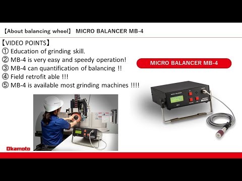 How to balancing wheel for Micro balancer MB-4