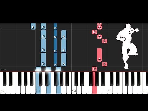 Fortnite Dance - Scenario (Piano Tutorial)