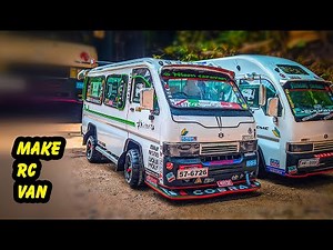 How To Make RC Van // RC Van Make From Cardboard